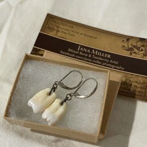 Molar Earrings by bone.lust studio